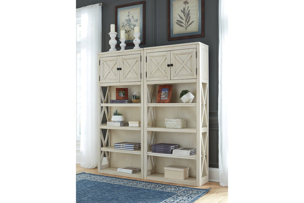 [SPECIAL] Bolanburg Two-tone 75" Bookcase - H647-17 - Gate Furniture