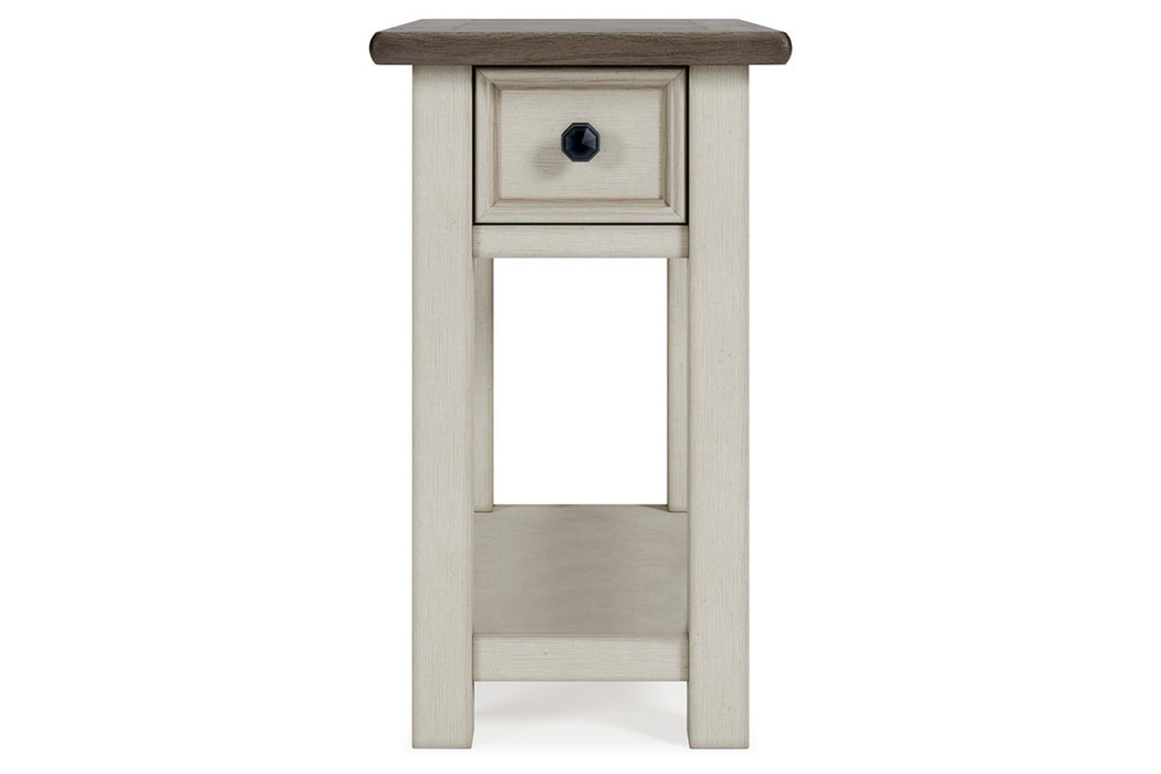 [SPECIAL] Bolanburg Two-tone Chairside End Table - T637-107 - Gate Furniture