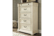 [SPECIAL] Bolanburg Two-tone Chest of Drawers - B647-146 - Gate Furniture