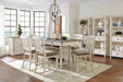 [SPECIAL] Bolanburg Two-tone Counter Height Bar Stool (Set of 2) - D647-124 - Gate Furniture