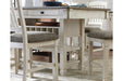 [SPECIAL] Bolanburg Two-tone Counter Height Dining Table - D647-32 - Gate Furniture