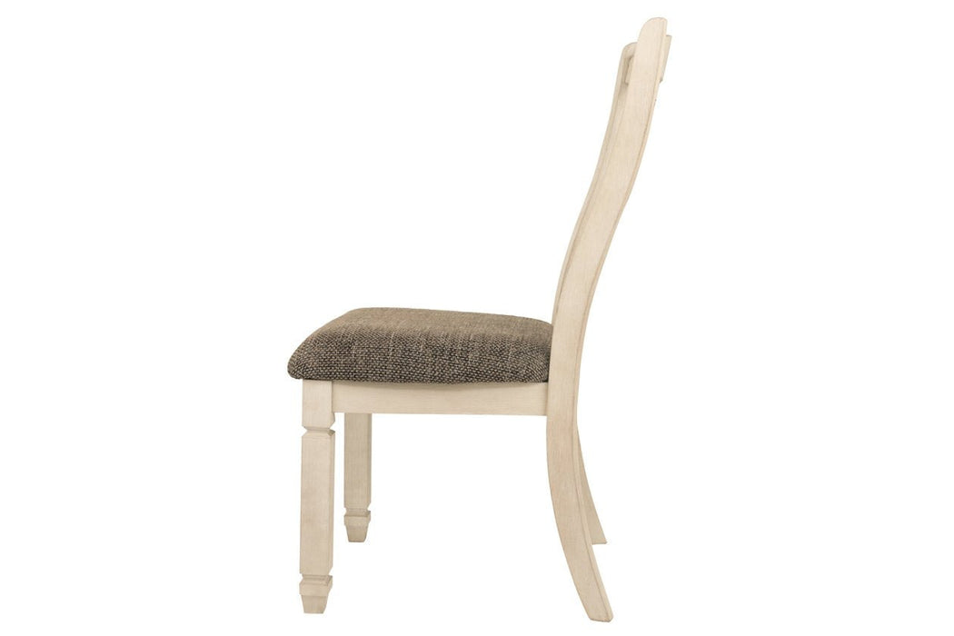 [SPECIAL] Bolanburg Two-tone Dining Chair (Set of 2) - D647-01 - Gate Furniture