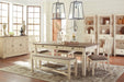 [SPECIAL] Bolanburg Two-tone Dining Chair (Set of 2) - D647-01 - Gate Furniture
