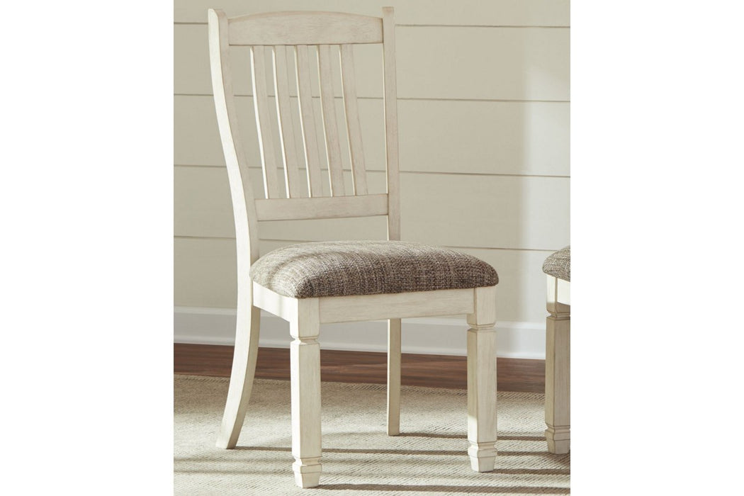 [SPECIAL] Bolanburg Two-tone Dining Chair (Set of 2) - D647-01 - Gate Furniture