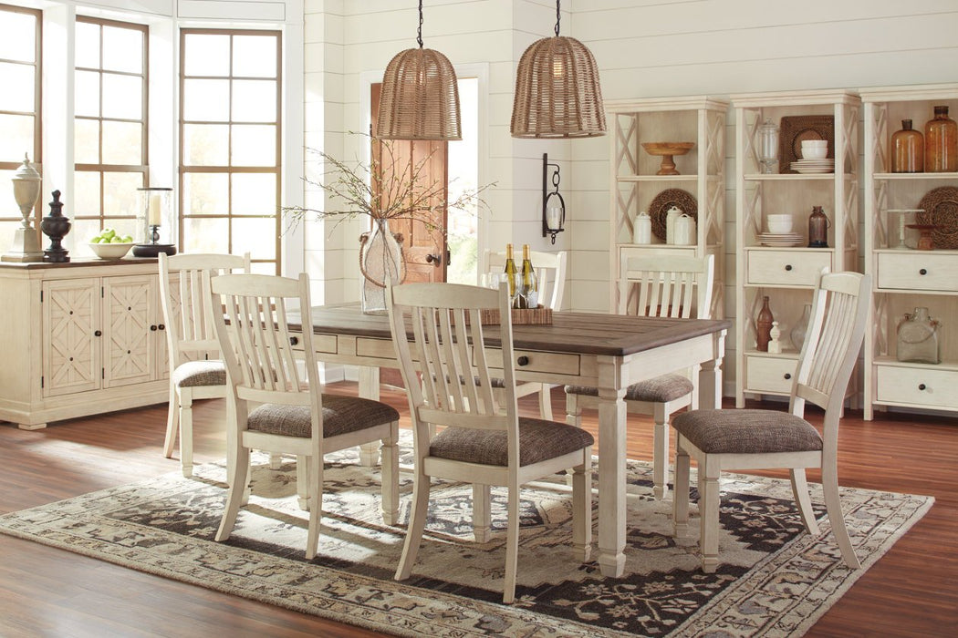 [SPECIAL] Bolanburg Two-tone Dining Chair (Set of 2) - D647-01 - Gate Furniture
