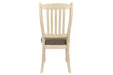 [SPECIAL] Bolanburg Two-tone Dining Chair (Set of 2) - D647-01 - Gate Furniture