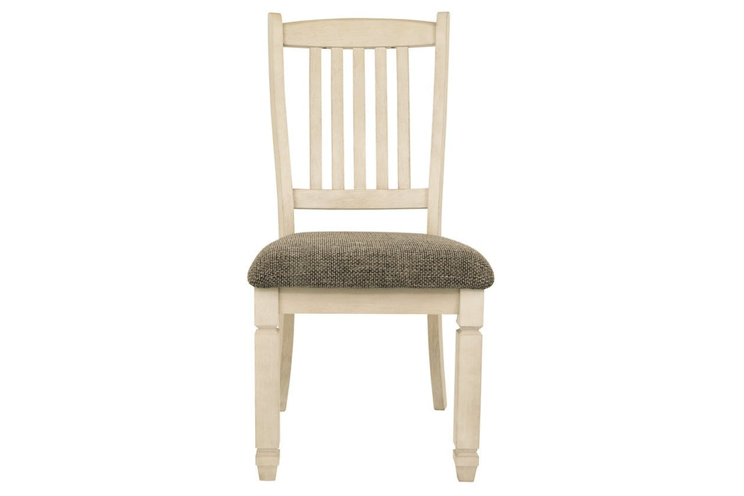 [SPECIAL] Bolanburg Two-tone Dining Chair (Set of 2) - D647-01 - Gate Furniture