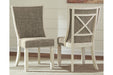 [SPECIAL] Bolanburg Two-tone Dining Chair (Set of 2) - D647-02 - Gate Furniture