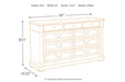 [SPECIAL] Bolanburg Two-tone Dresser - B647-131 - Gate Furniture