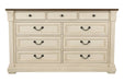 [SPECIAL] Bolanburg Two-tone Dresser - B647-131 - Gate Furniture