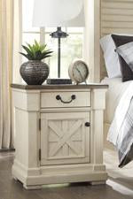 [SPECIAL] Bolanburg Two-tone Nightstand - B647-191 - Gate Furniture