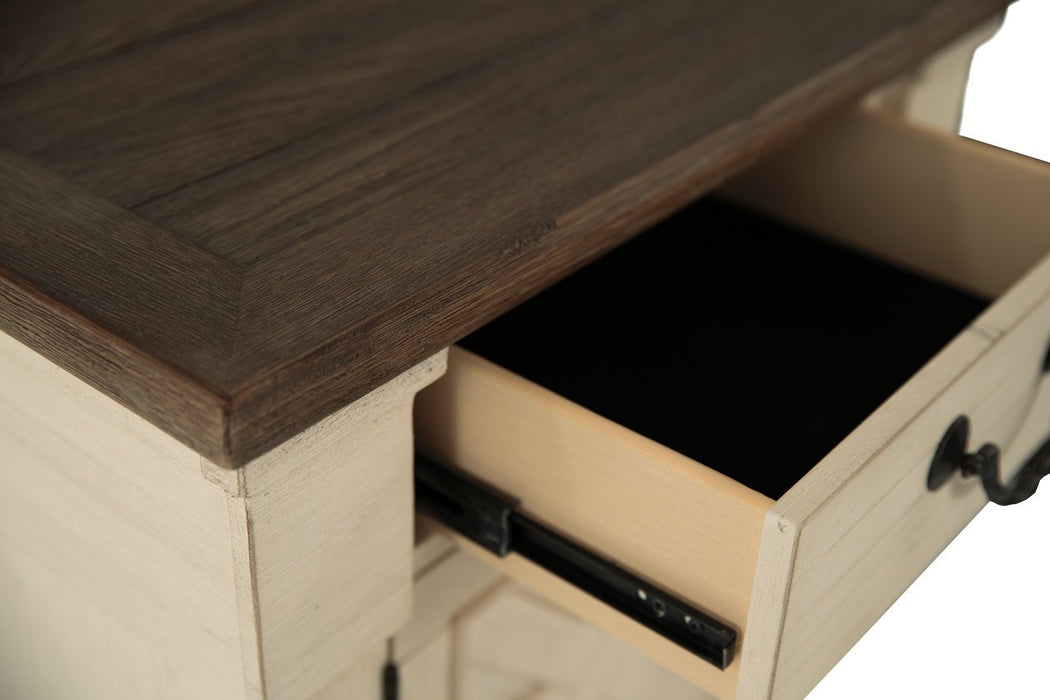 [SPECIAL] Bolanburg Two-tone Nightstand - B647-191 - Gate Furniture