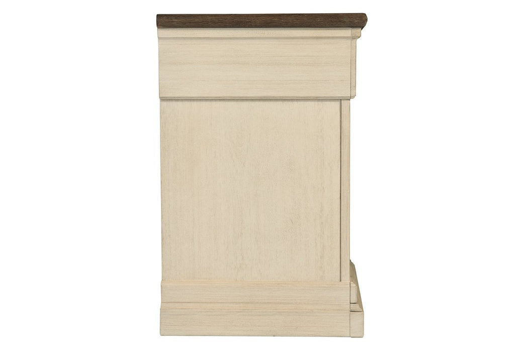 [SPECIAL] Bolanburg Two-tone Nightstand - B647-191 - Gate Furniture