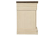 [SPECIAL] Bolanburg Two-tone Nightstand - B647-191 - Gate Furniture