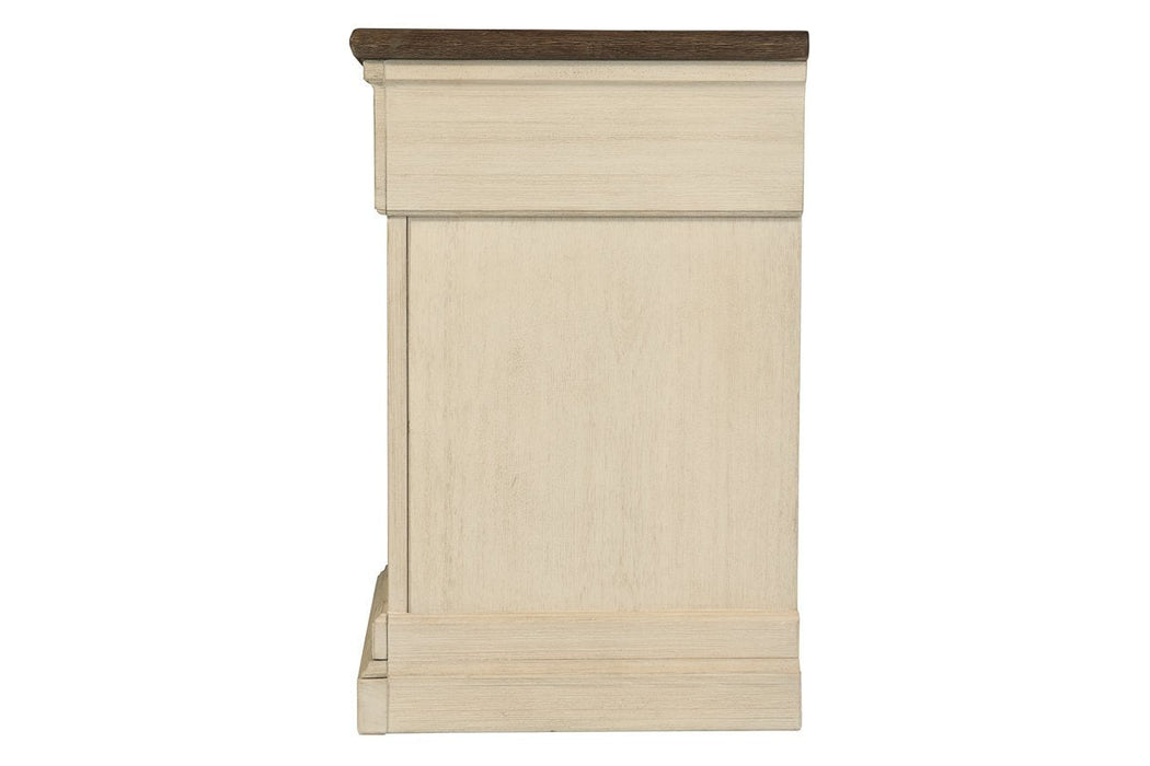 [SPECIAL] Bolanburg Two-tone Nightstand - B647-191 - Gate Furniture