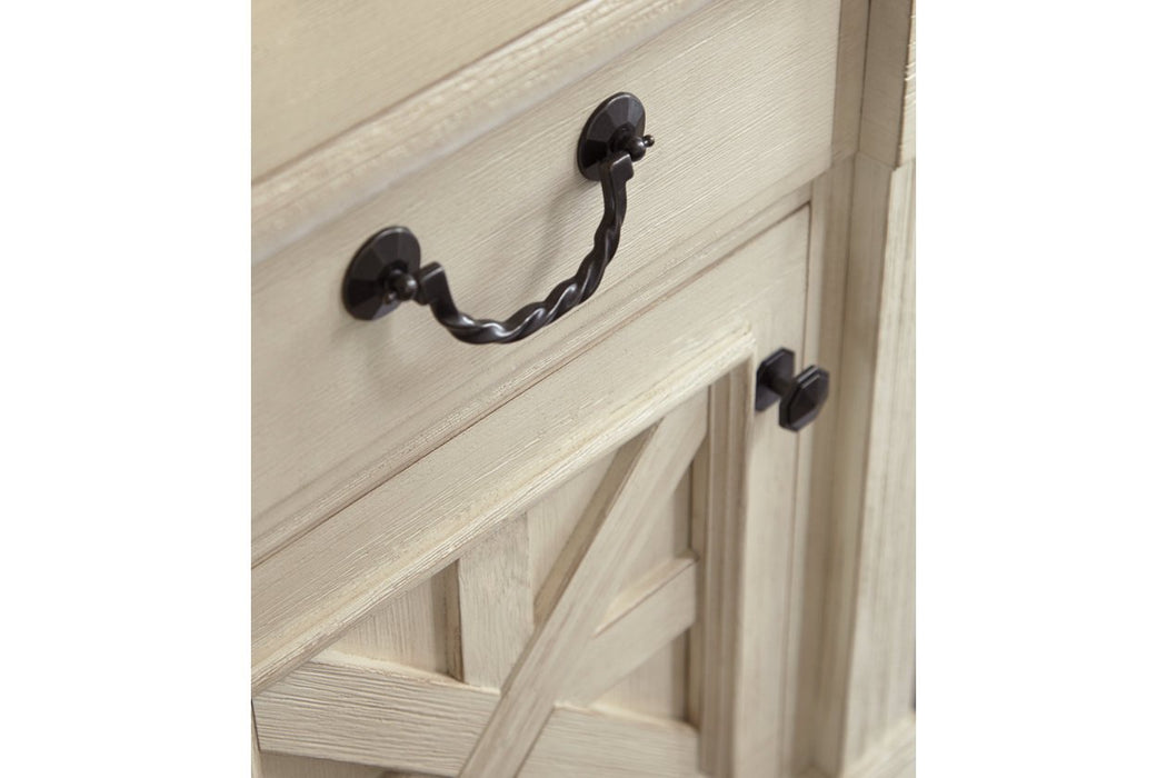 [SPECIAL] Bolanburg Two-tone Nightstand - B647-191 - Gate Furniture