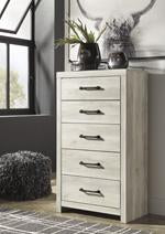 [SPECIAL] Cambeck Whitewash Chest of Drawers - B192-46 - Gate Furniture