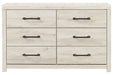 [SPECIAL] Cambeck Whitewash Dresser - B192-31 - Gate Furniture