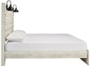 [SPECIAL] Cambeck Whitewash King Panel Bed - Gate Furniture