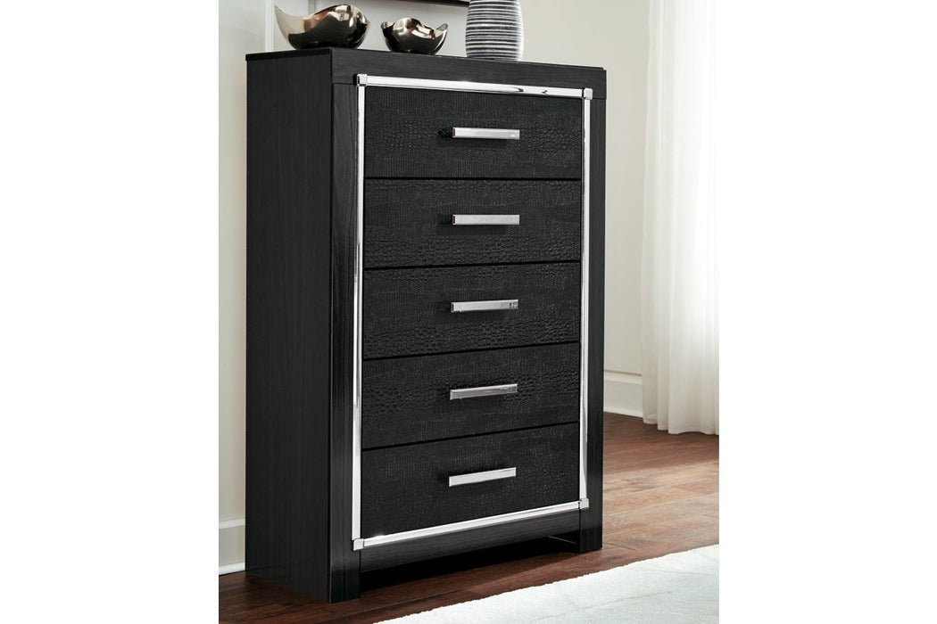 [SPECIAL] Kaydell Black Chest of Drawers - B1420-46 - Gate Furniture
