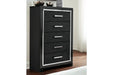 [SPECIAL] Kaydell Black Chest of Drawers - B1420-46 - Gate Furniture