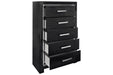 [SPECIAL] Kaydell Black Chest of Drawers - B1420-46 - Gate Furniture