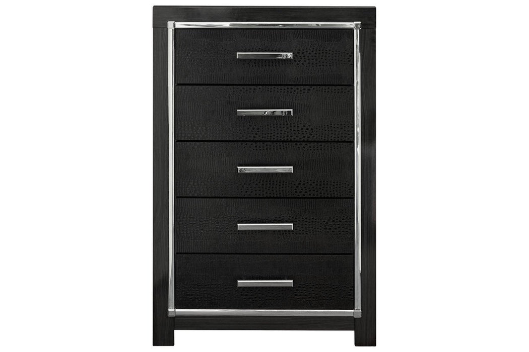 [SPECIAL] Kaydell Black Chest of Drawers - B1420-46 - Gate Furniture