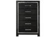 [SPECIAL] Kaydell Black Chest of Drawers - B1420-46 - Gate Furniture