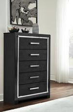 [SPECIAL] Kaydell Black Chest of Drawers - B1420-46 - Gate Furniture