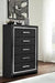 [SPECIAL] Kaydell Black Chest of Drawers - B1420-46 - Gate Furniture