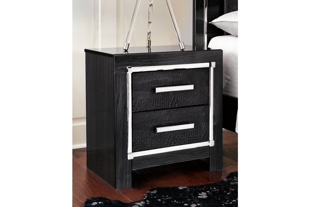 [SPECIAL] Kaydell Black Nightstand - B1420-92 - Gate Furniture