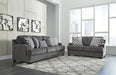 [SPECIAL] Locklin Carbon Living Room Set - Gate Furniture
