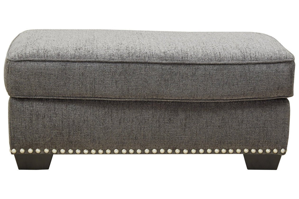 [SPECIAL] Locklin Carbon Ottoman - 9590414 - Gate Furniture