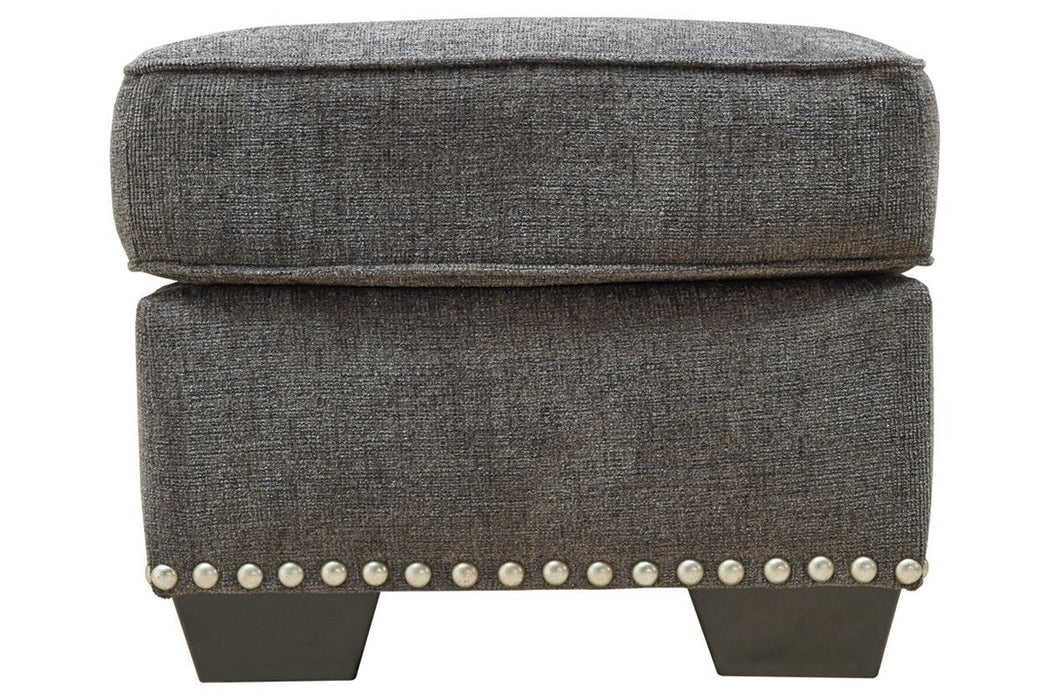 [SPECIAL] Locklin Carbon Ottoman - 9590414 - Gate Furniture