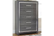 [SPECIAL] Lodanna Gray Chest of Drawers - B214-46 - Gate Furniture