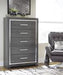 [SPECIAL] Lodanna Gray Chest of Drawers - B214-46 - Gate Furniture