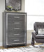 [SPECIAL] Lodanna Gray LED Storage Bedroom Set - Gate Furniture