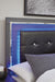 [SPECIAL] Lodanna Gray LED Storage Bedroom Set - Gate Furniture