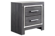[SPECIAL] Lodanna Gray Nightstand - B214-92 - Gate Furniture