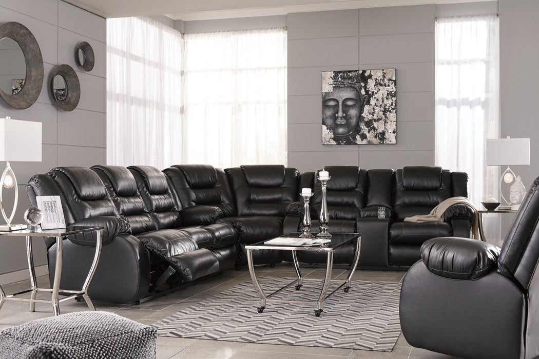 [SPECIAL] Vacherie Black Recliner - 7930825 - Gate Furniture