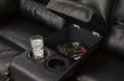 [SPECIAL] Vacherie Black Reclining Living Room Set - Gate Furniture
