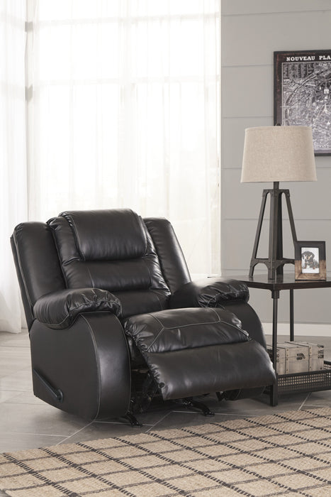 [SPECIAL] Vacherie Black Reclining Living Room Set - Gate Furniture