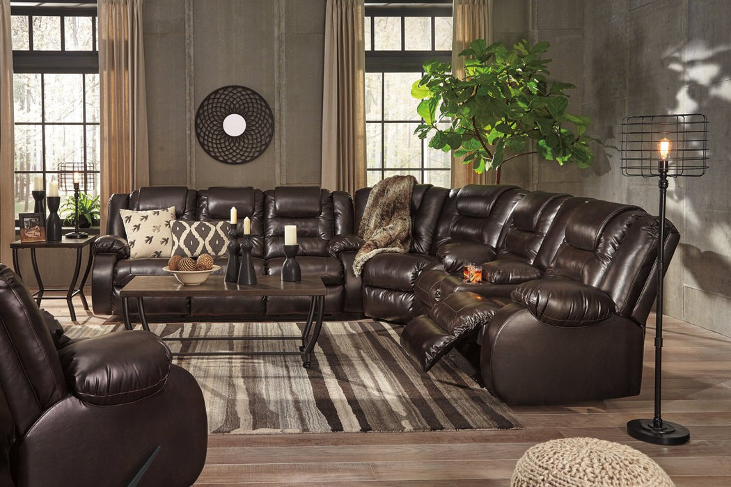 [SPECIAL] Vacherie Chocolate Recliner - 7930725 - Gate Furniture