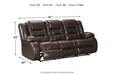 [SPECIAL] Vacherie Chocolate Reclining Sofa - 7930788 - Gate Furniture