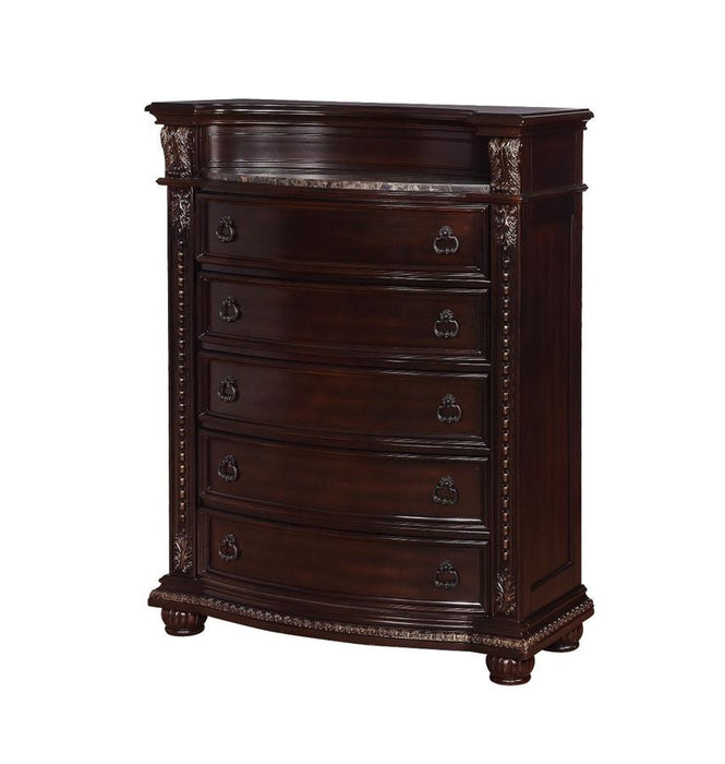 Stanley Cherry Brown Chest - B1600-4 - Gate Furniture