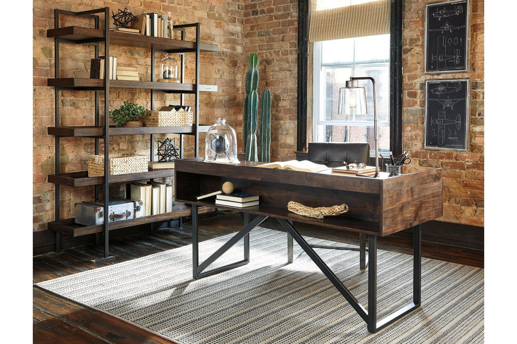 Starmore Brown 63" Home Office Desk - H633-27 - Gate Furniture