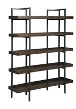Starmore Brown 76" Bookcase - H633-70 - Gate Furniture