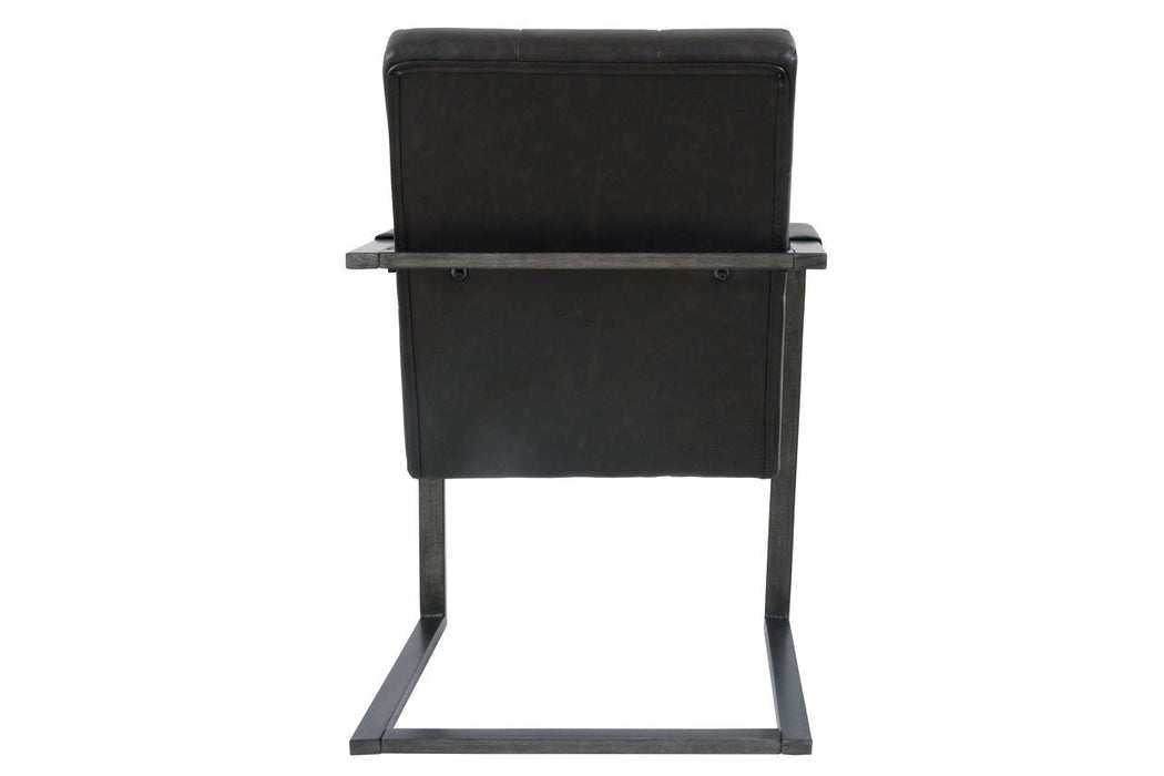 Starmore Brown Home Office Desk Chair (Set of 2) - H633-02A - Gate Furniture