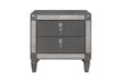 Stella Grey King Bed And Nightstand - STELLA-GREY-KB+NS - Gate Furniture