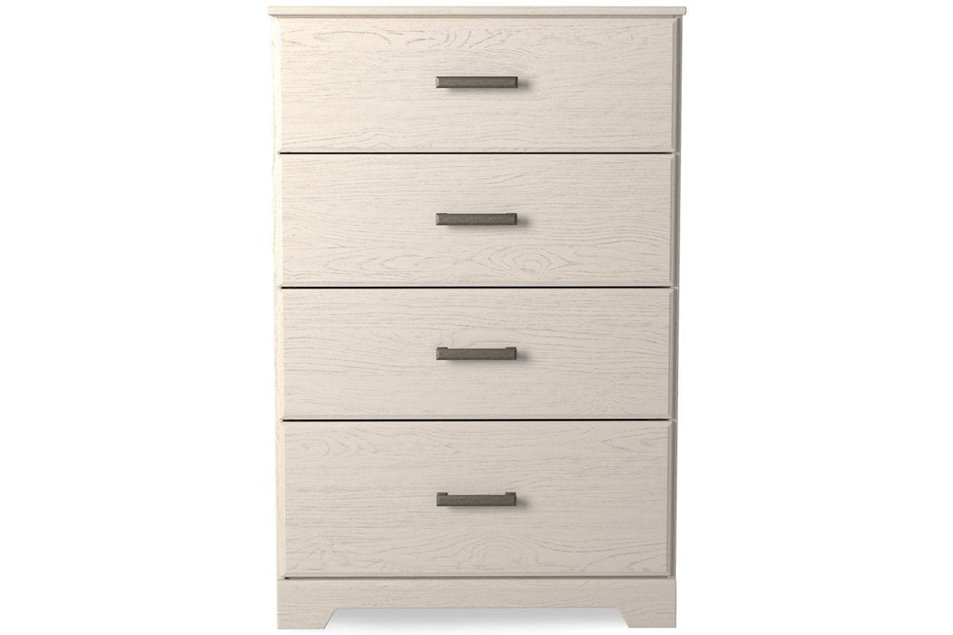 Stelsie White Chest of Drawers - B2588-44 - Gate Furniture